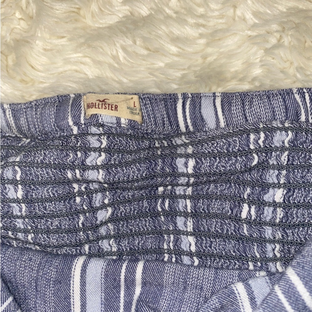HOLLISTER RUFFLE TUBE TOP - Picture 3 of 4